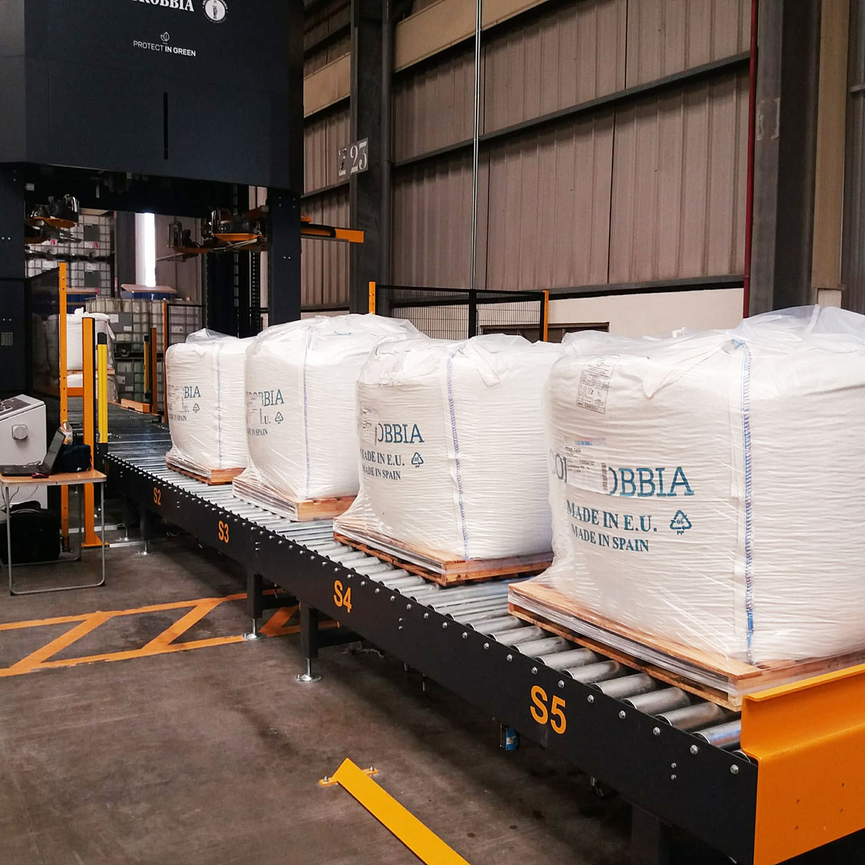 Sistema Stretch Hood Sostenibilidad en Embalaje