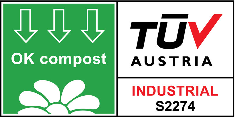 ADBioplastics - Sello de compostabilidad por la T�V Austria