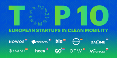 Ganadores de la 4ª Edición  de los European Startup Prize for Mobility