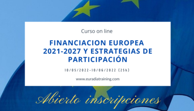 Curso Financiación Europea 2021-2027 y Estrategias de Participación