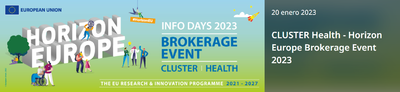 CLUSTER Health - Horizon Europe Brokerage Event 2023