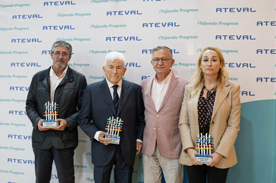 La II edición de los Premios ATEVAL reconocen la labor de Textiles Mora y Casa Mediterránea en el progreso del Textil Valenciano