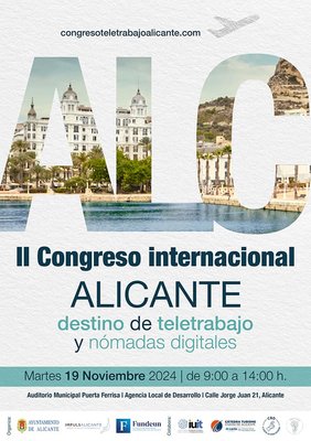 II Congreso Internacional ALICANTE. Destino de teletrabajo y nmadas digitales