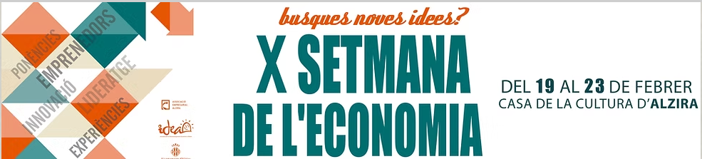 X Setmana d'Economia d'Alzira