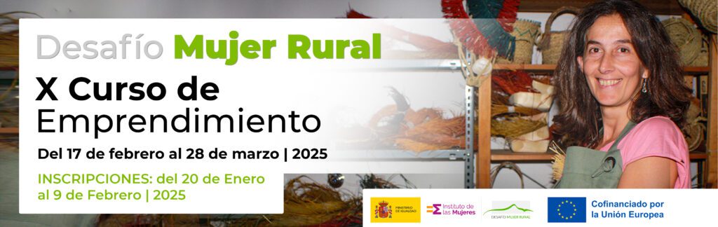 X Curso de Emprendimiento Desafo Mujer Rural (Online)