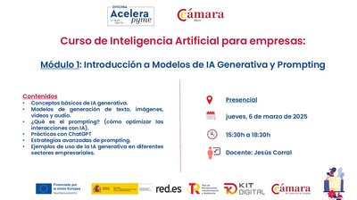 Curso de Inteligencia Artificial para Empresas | Mdulo 1