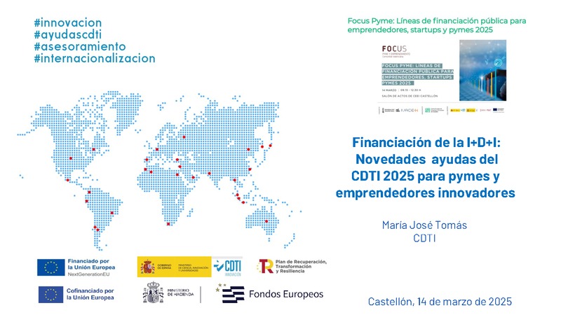 14 marzo 2025_Ponencia de Mª José Tomás de CDTI