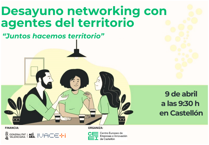 Desayuno de innovación con Agentes del Ecosistema de Emprendimiento de Castellón. ZONA CENTRO