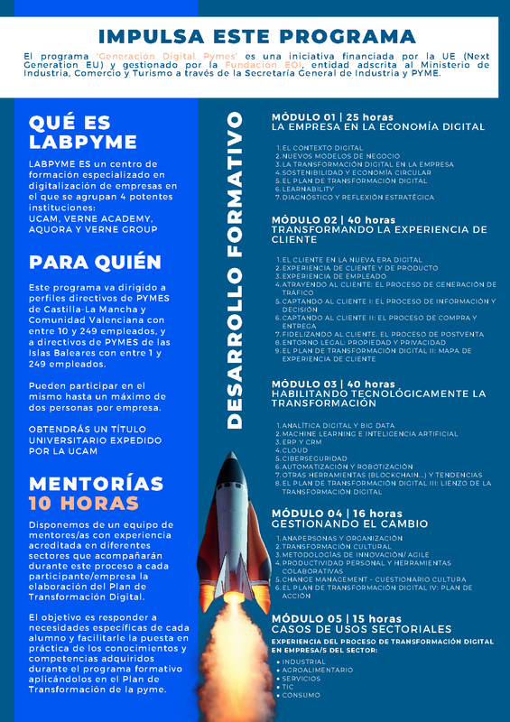 Programa Superior de transformación digital para directivos/as 2025