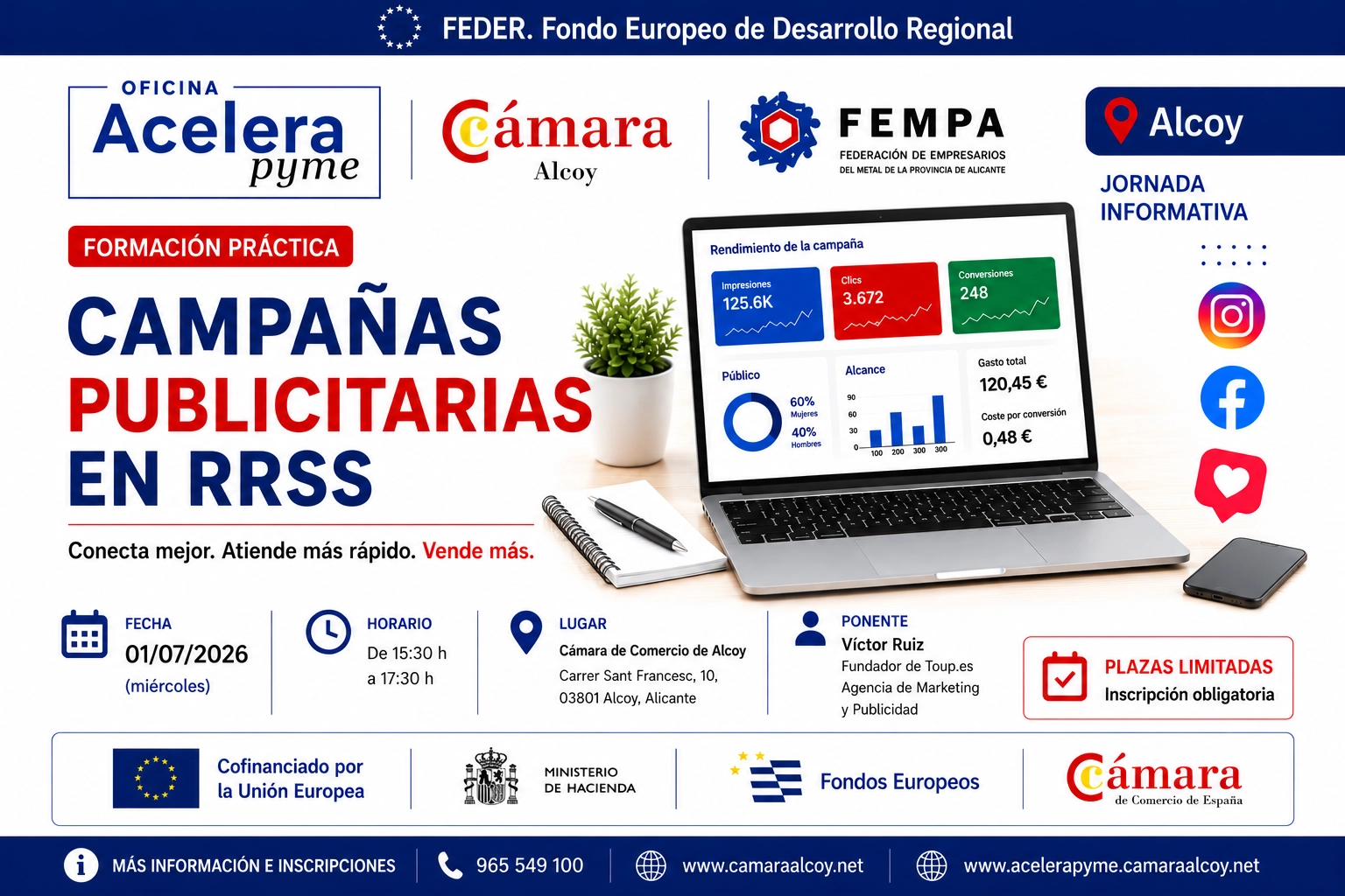 Campa�as publicitarias en redes sociales para tu negocio