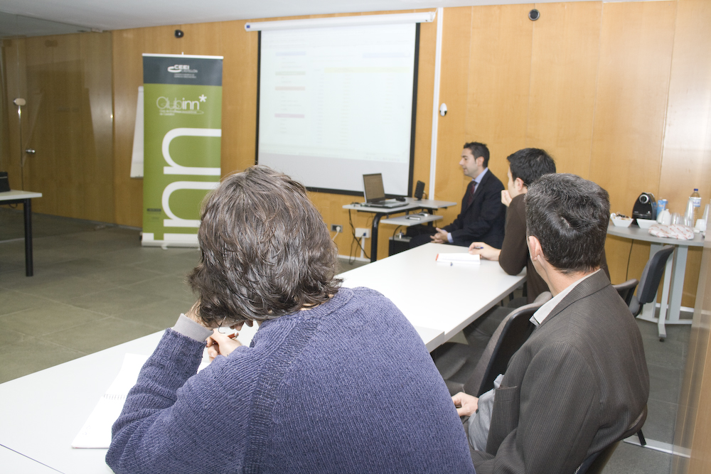 Presentación de empresas innovadoras. Marcaprint Innova. CEEI Castellón.