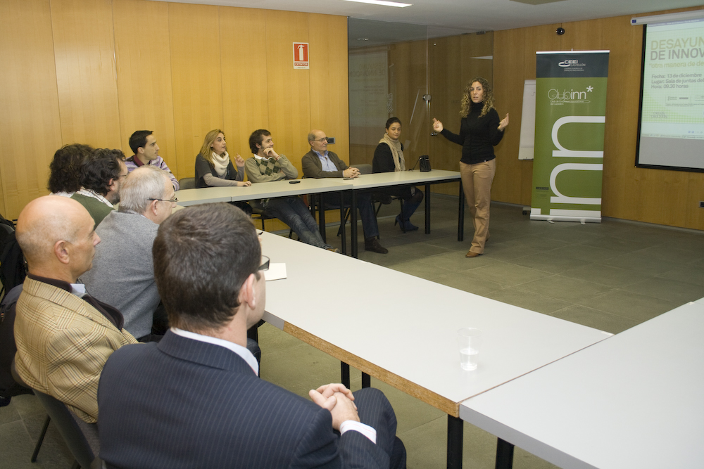 Desayuno innovación. Edurne Zubiria, Técnico CEEI Castellón.