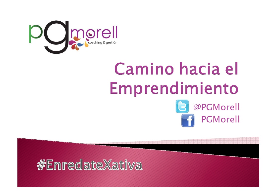camino al emprendimiento portada