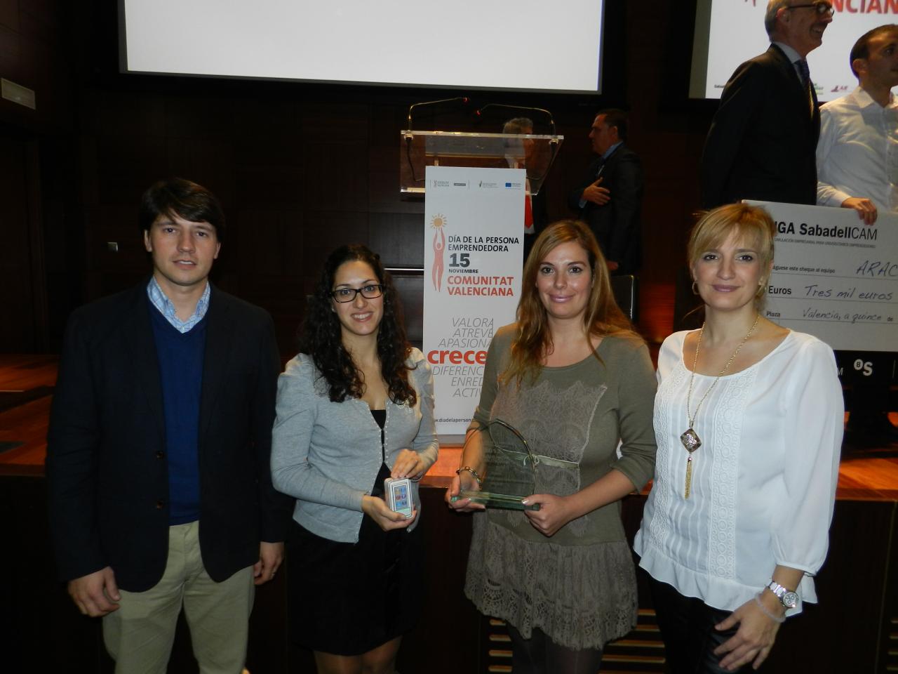 Celia Domínguez,mejor experiencia emprendedora
