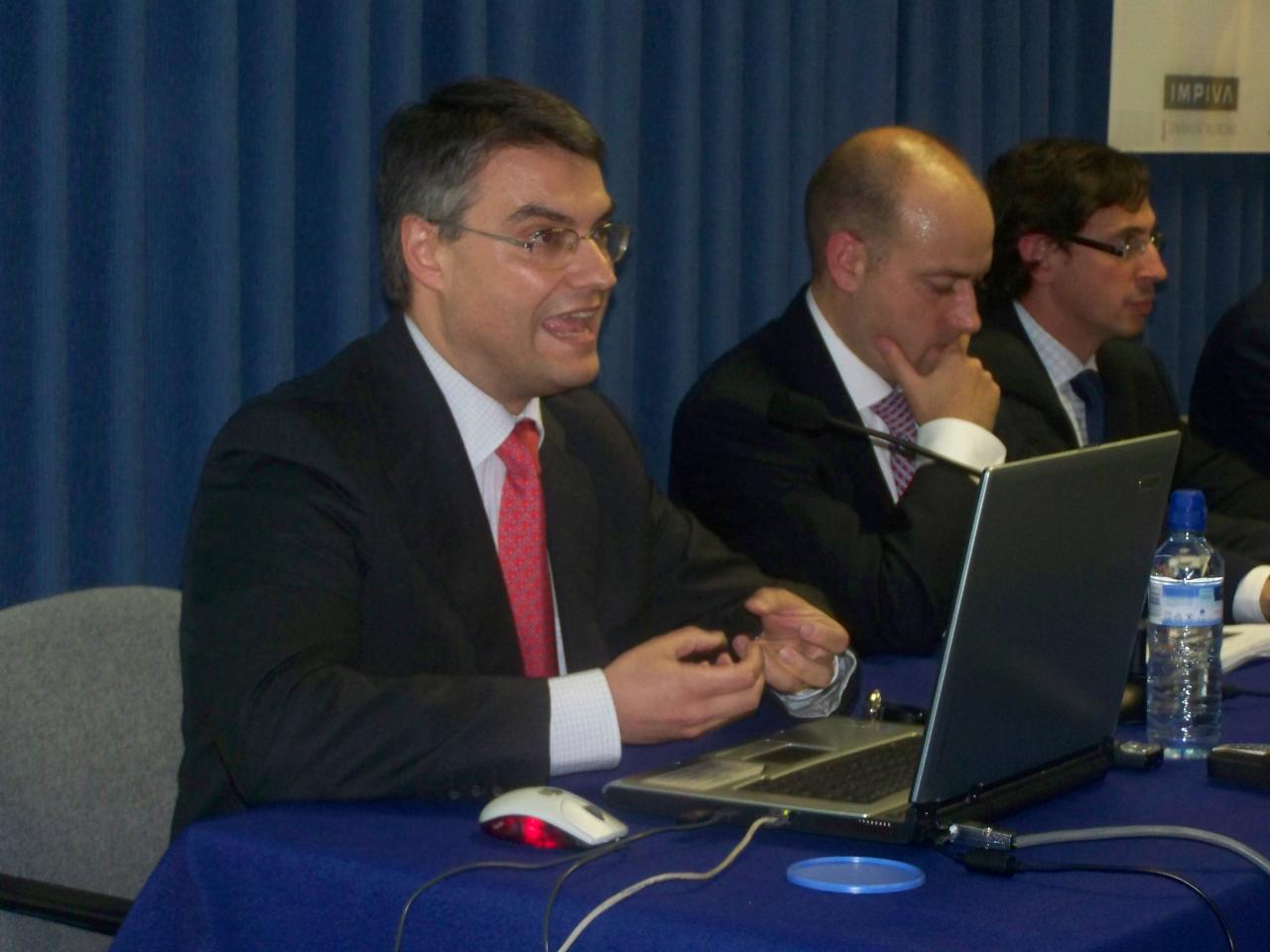 Ramon Ferrandis, CEEI Valencia, en foro de financiaci�n 2008 CEEI Valencia