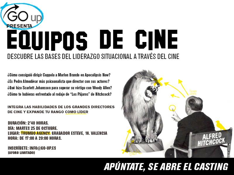 Liderazgo y cine te apuntas al casting?