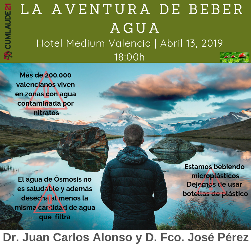 La aventura de beber agua