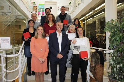 María Vicente recibe en 2019 Premi Dona Artesana