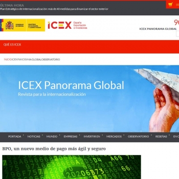 BPO, un nuevo medio de pago m�s �gil y seguro