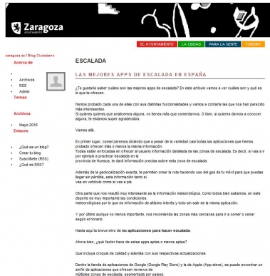 Las mejores apps de escalada en Espa�a
