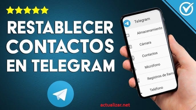 Sincronizacin de los contactos de Telegram